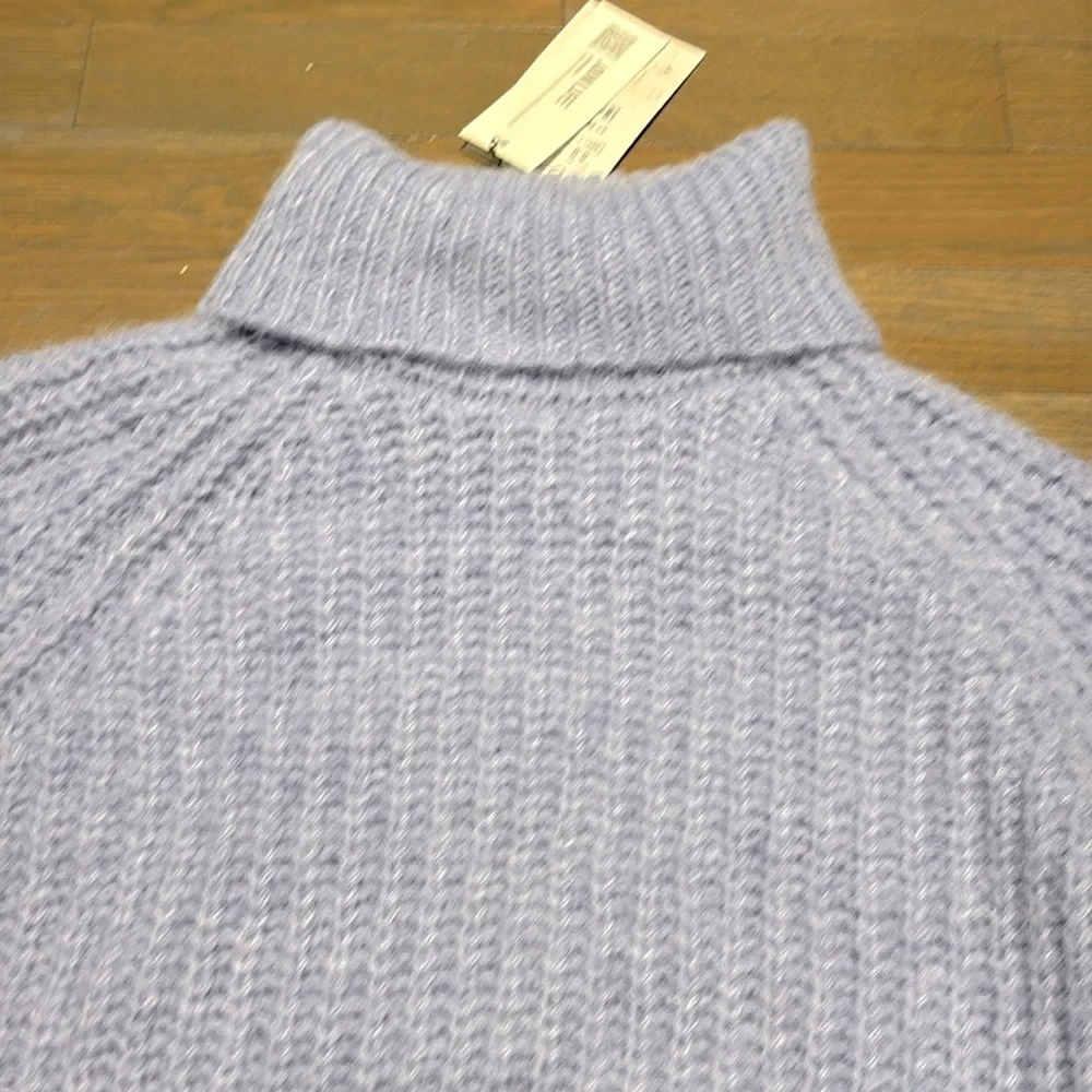 Zara Cozy Turtleneck Sweater sz 8-9 - NEW - Picture 4 of 6